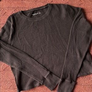 Abercrombie & Fitch Waffle Long Sleeve